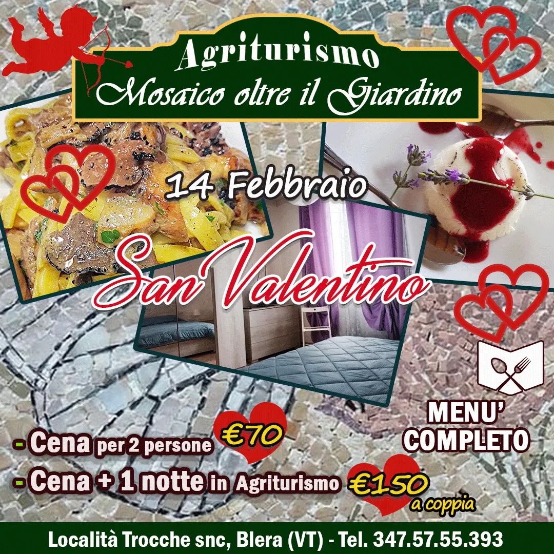 14 Febbraio – San Valentino